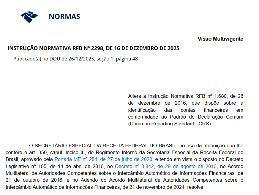 Receita Federal criptomoedas