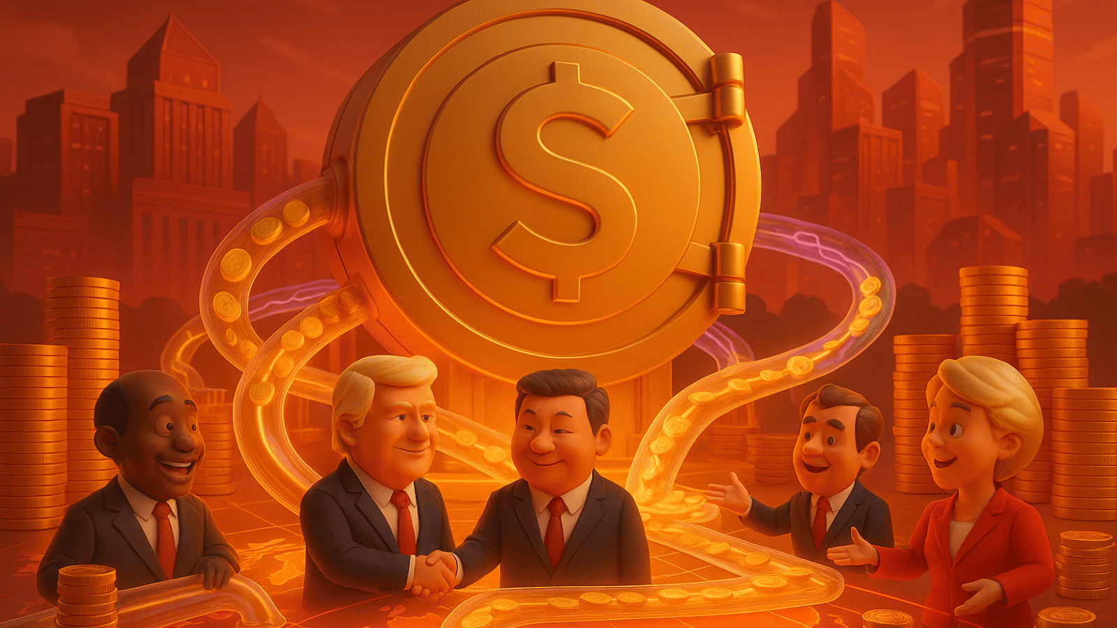 Trilhões em jogo: como países poderiam lucrar adotando o sistema bancário de Saylor