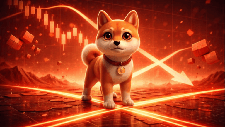 Shiba Inu em perigo? Cruz da morte aparece e 2026 pode ser decisivo