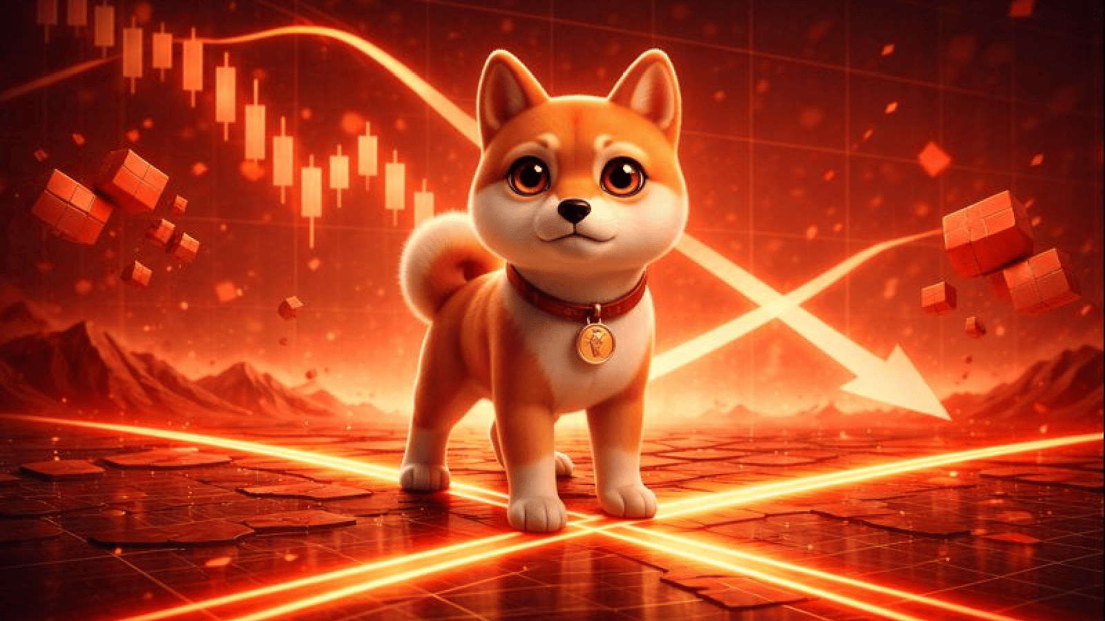 Shiba Inu em perigo? Cruz da morte aparece e 2026 pode ser decisivo