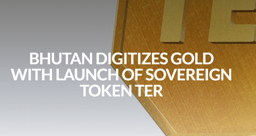 Butão surpreende o mercado e lança token soberano lastreado em ouro na Solana