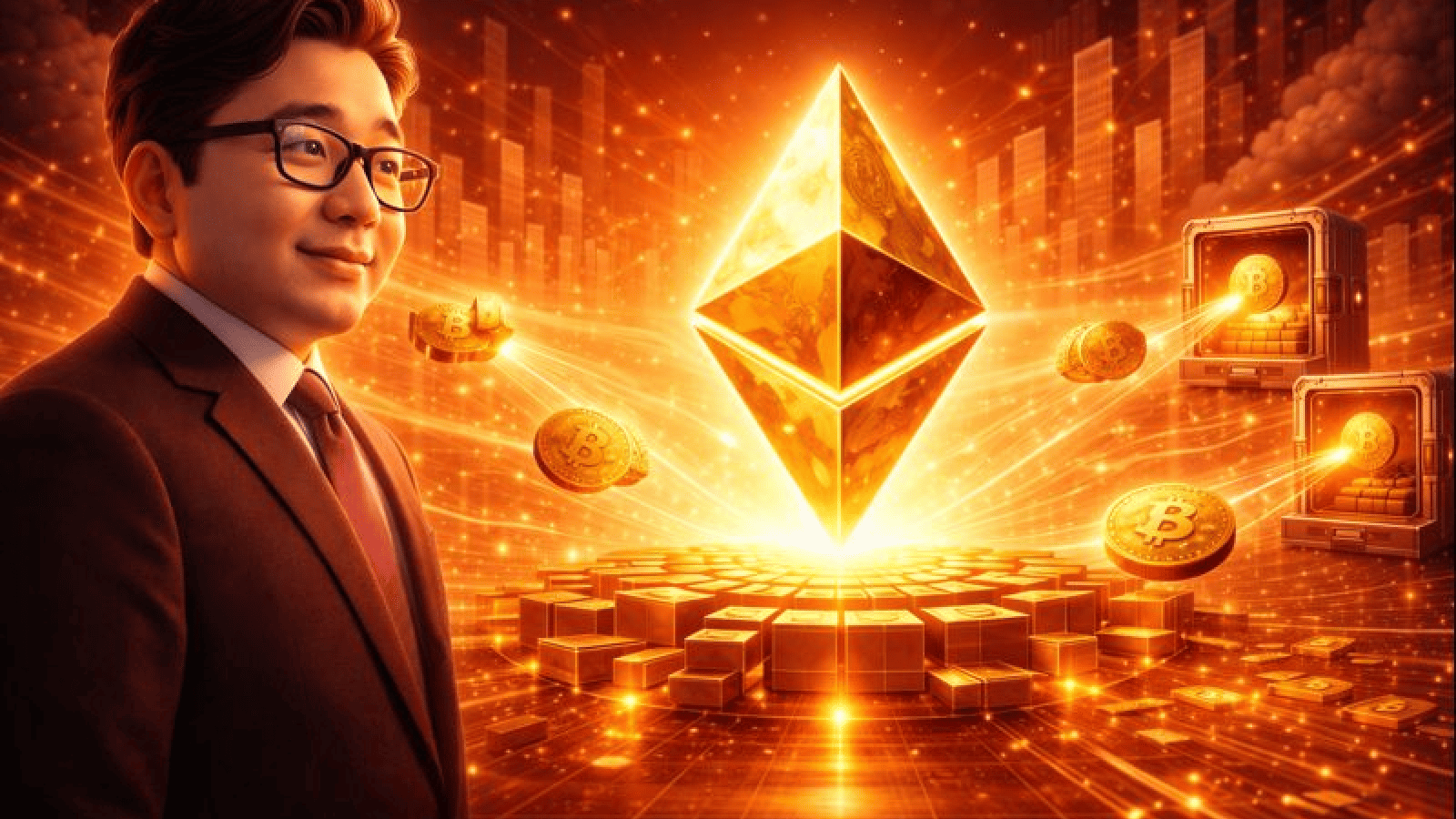 Tokenização no Ethereum ganha força com visão otimista de Tom Lee