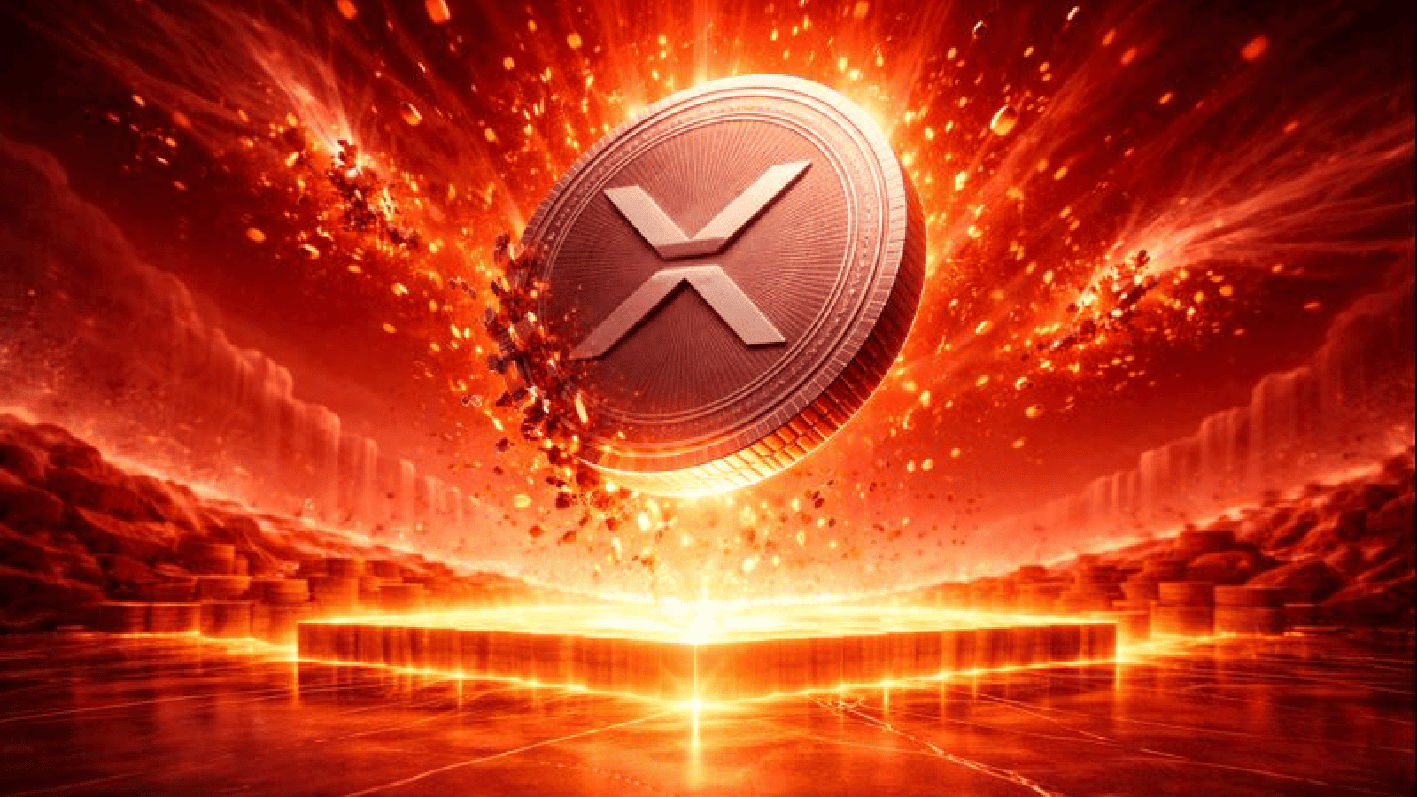 Venda de XRP despenca 39%, mas nível-chave ainda pode mudar tudo no preço