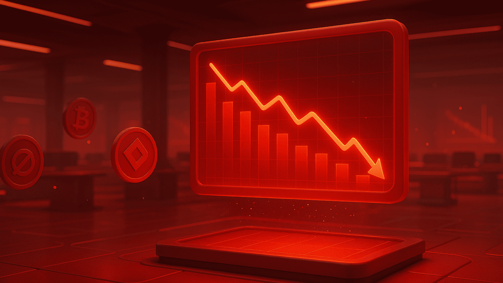 Volume à vista despenca em 2025 Atividade nas exchanges cripto cai drasticamente