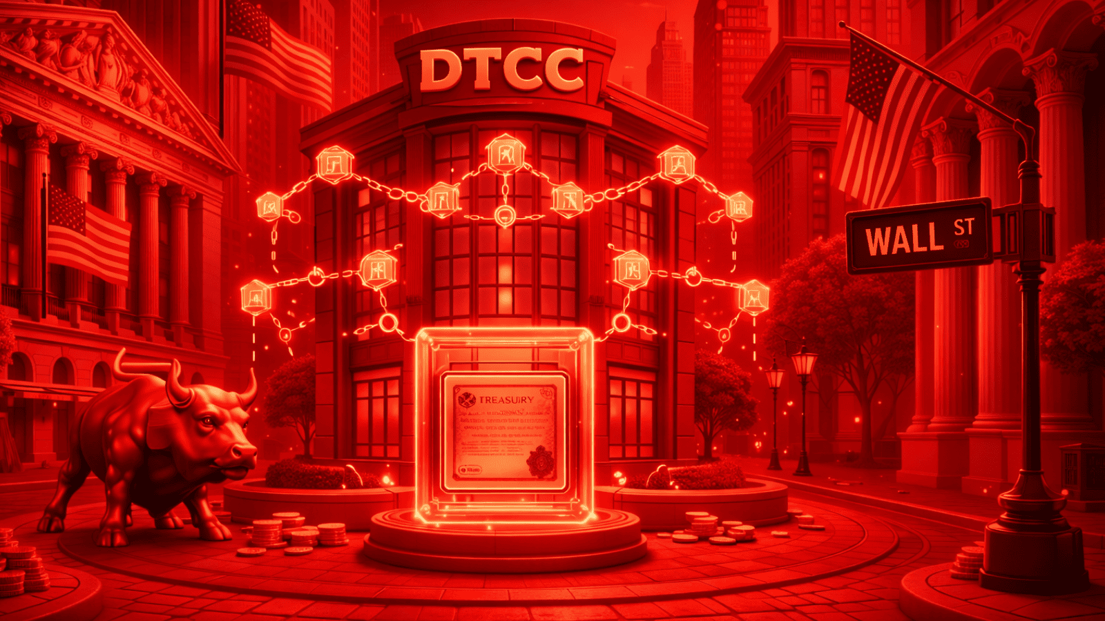 Wall Street onchain: DTCC recebe aval da SEC e leva títulos do Tesouro à blockchain