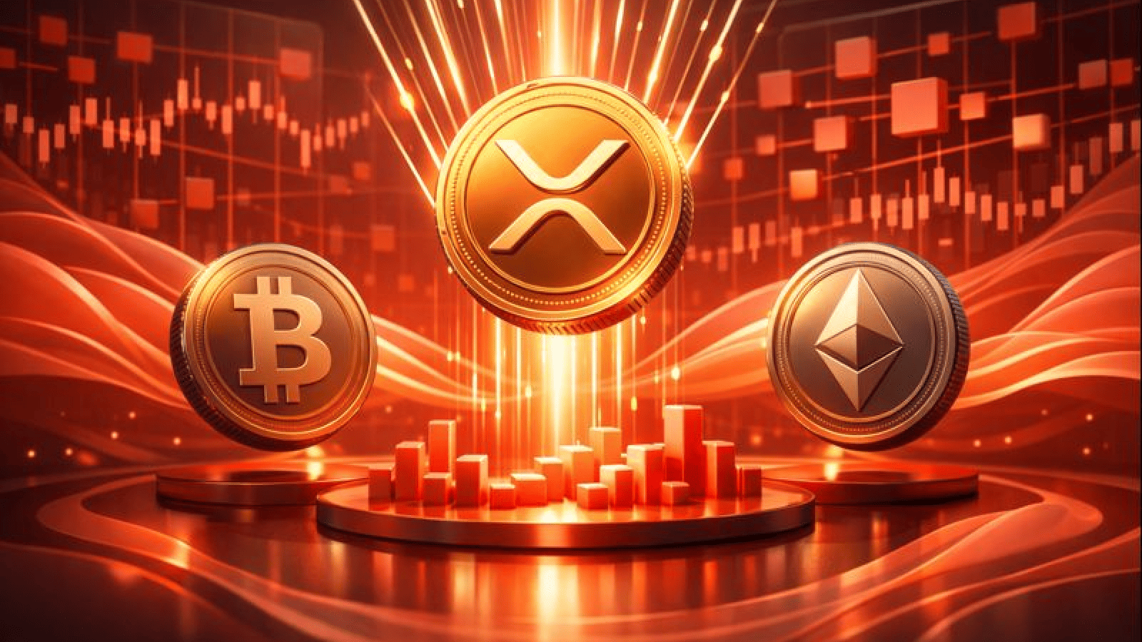 XRP dispara e assume a liderança nas principais exchanges