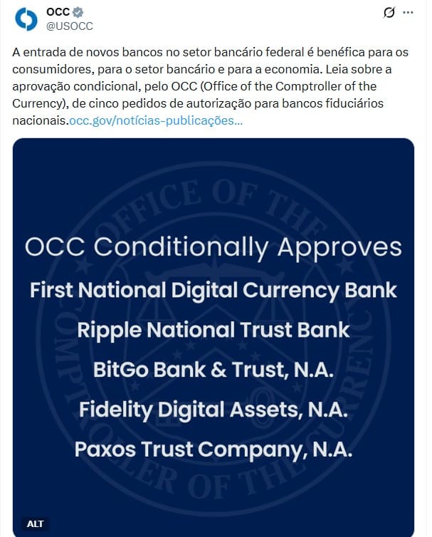 Mesmo com a vitória da Ripple no OCC, preço do XRP segue estagnado