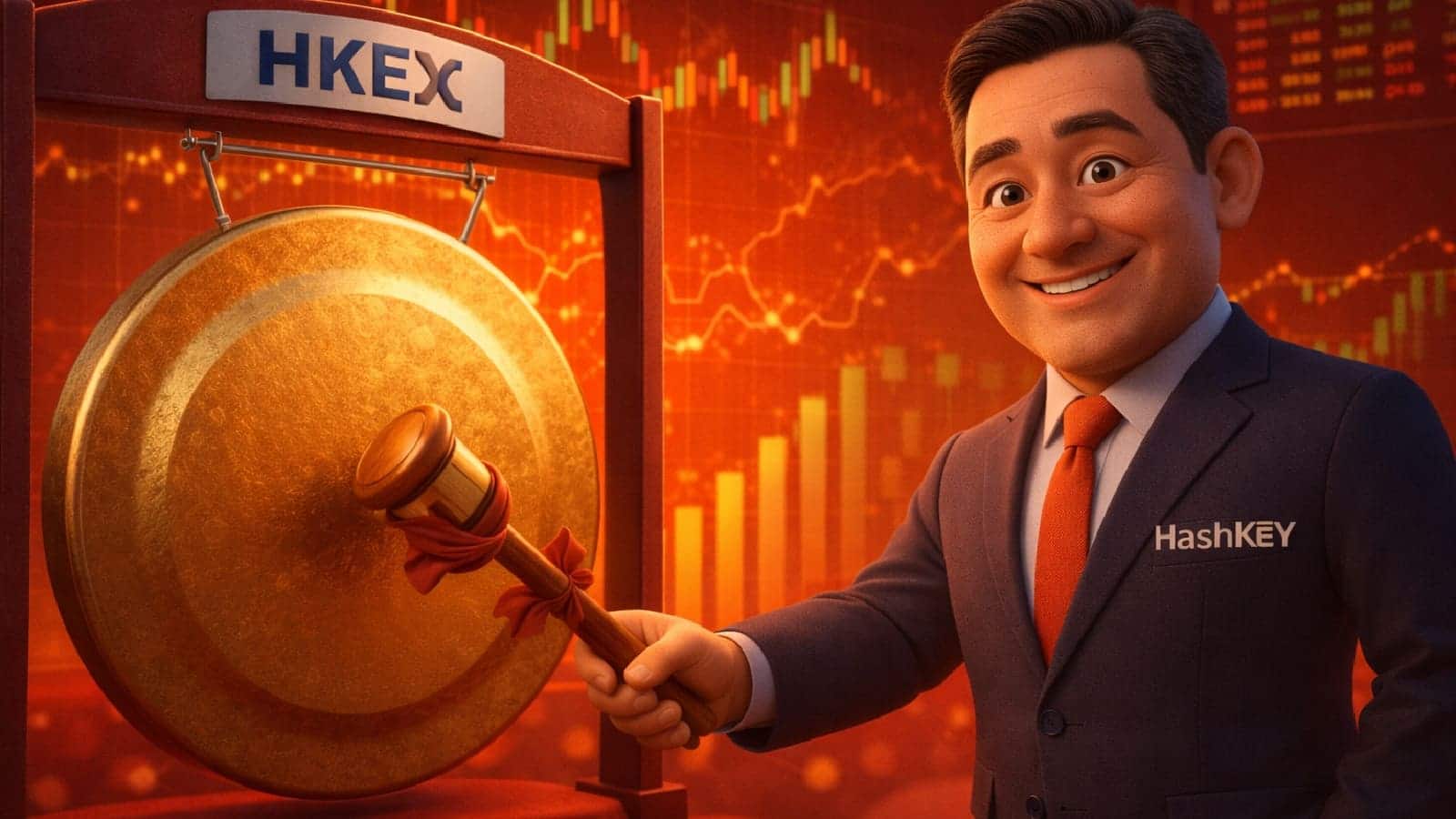 HashKey estreia na bolsa de Hong Kong com IPO de US$ 206 milhões e grande volatilidade
