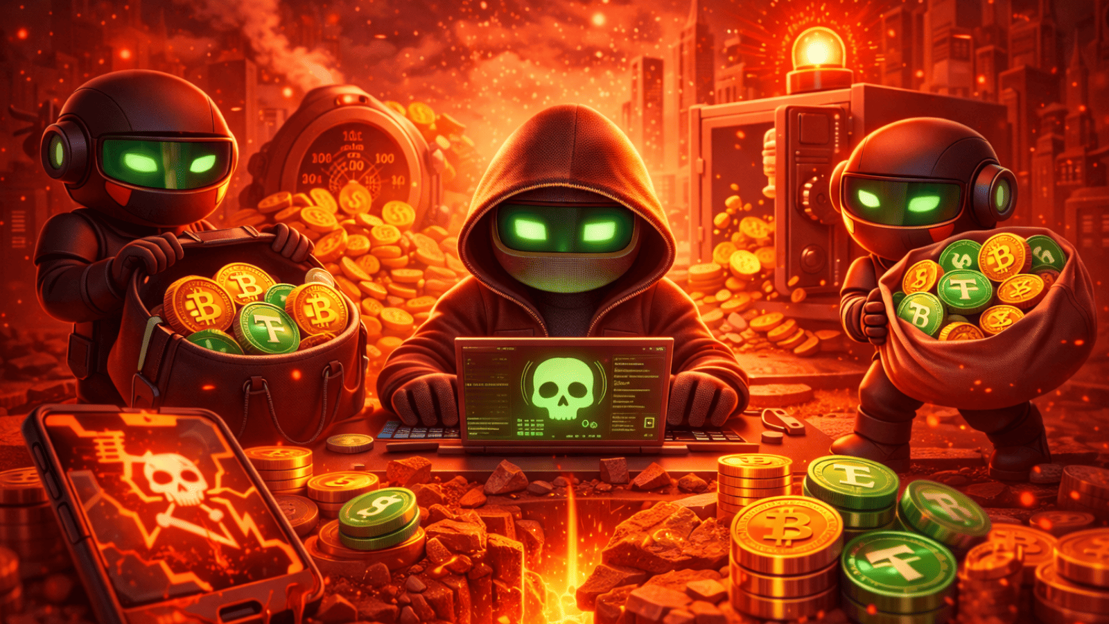 US$ 2,2 bilhões roubados: 2025 entra para a história como o ano dos maiores hacks cripto