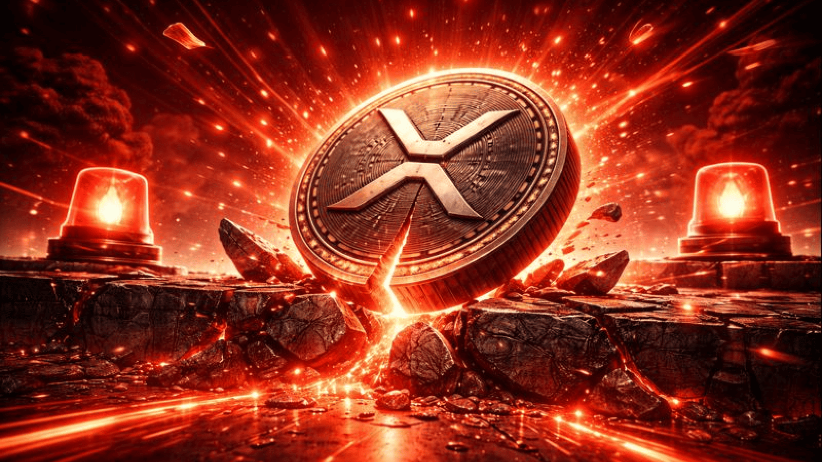 Alerta vermelho XRP pode despenca após perder suporte crucial de US$ 2,23