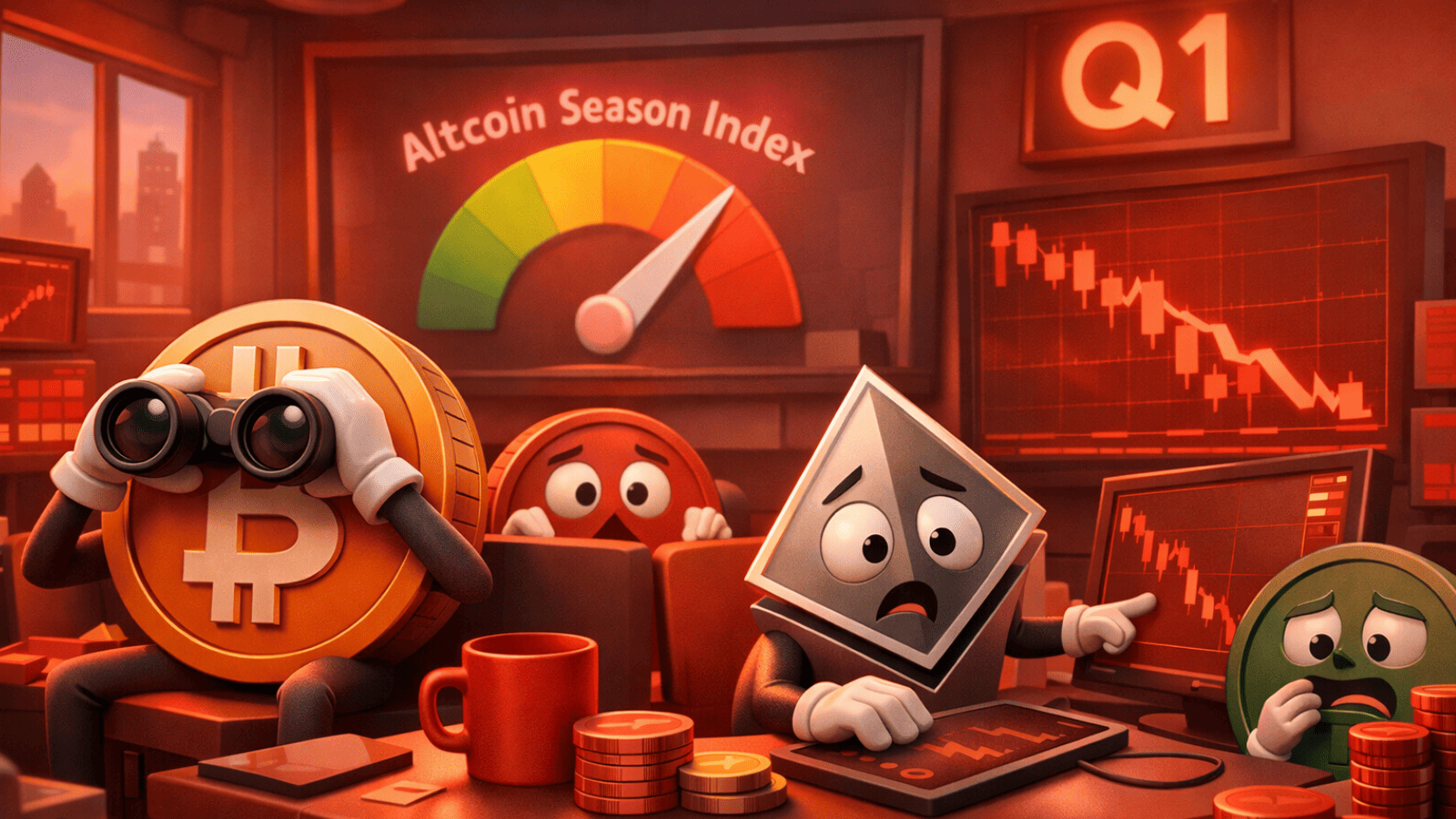 Antes da explosão? Altcoin Season Index reage e analistas apontam Q1 decisivo
