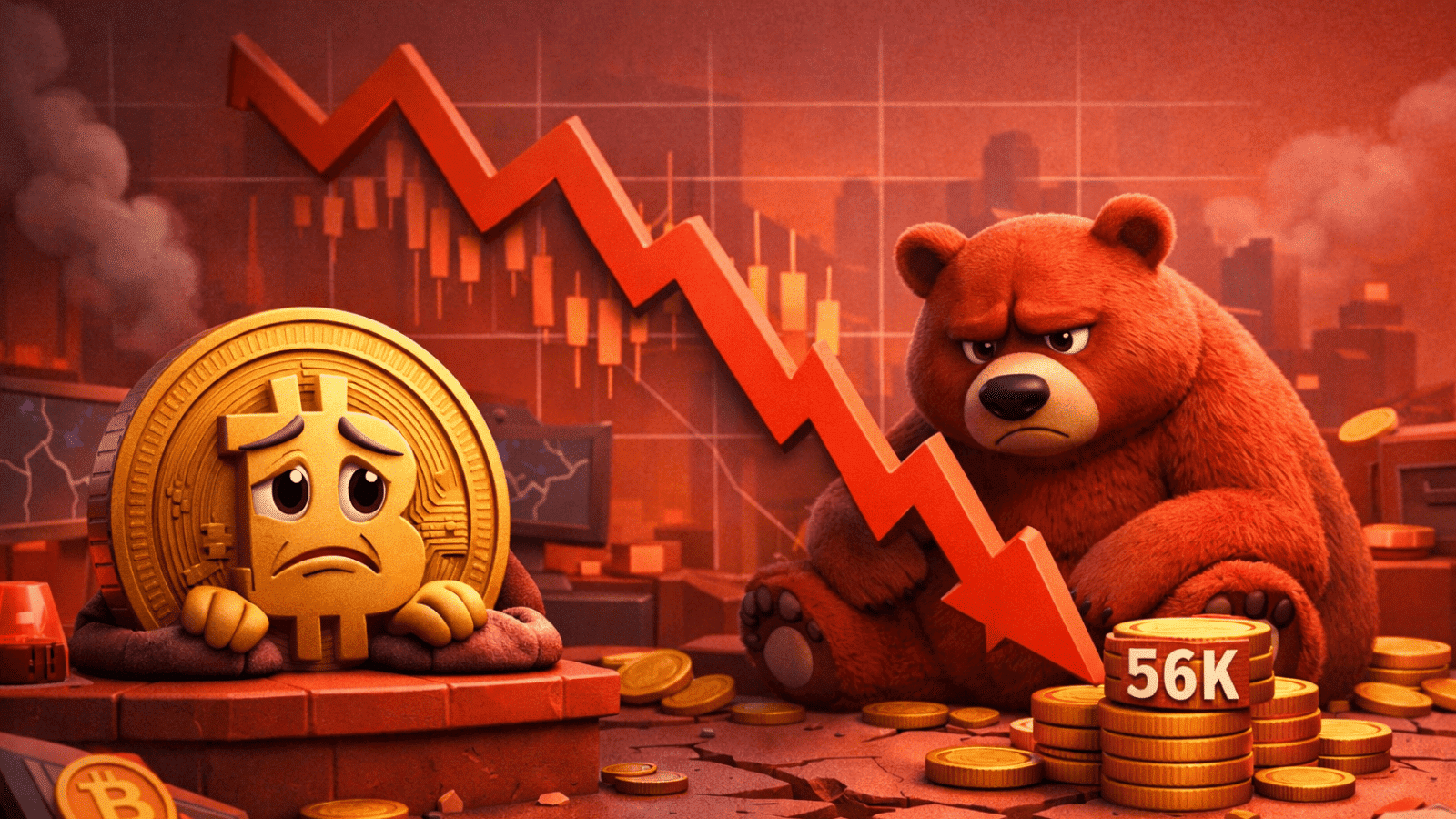 Bitcoin já estaria em Bear Market e pode cair a US$ 56 mil em 2026