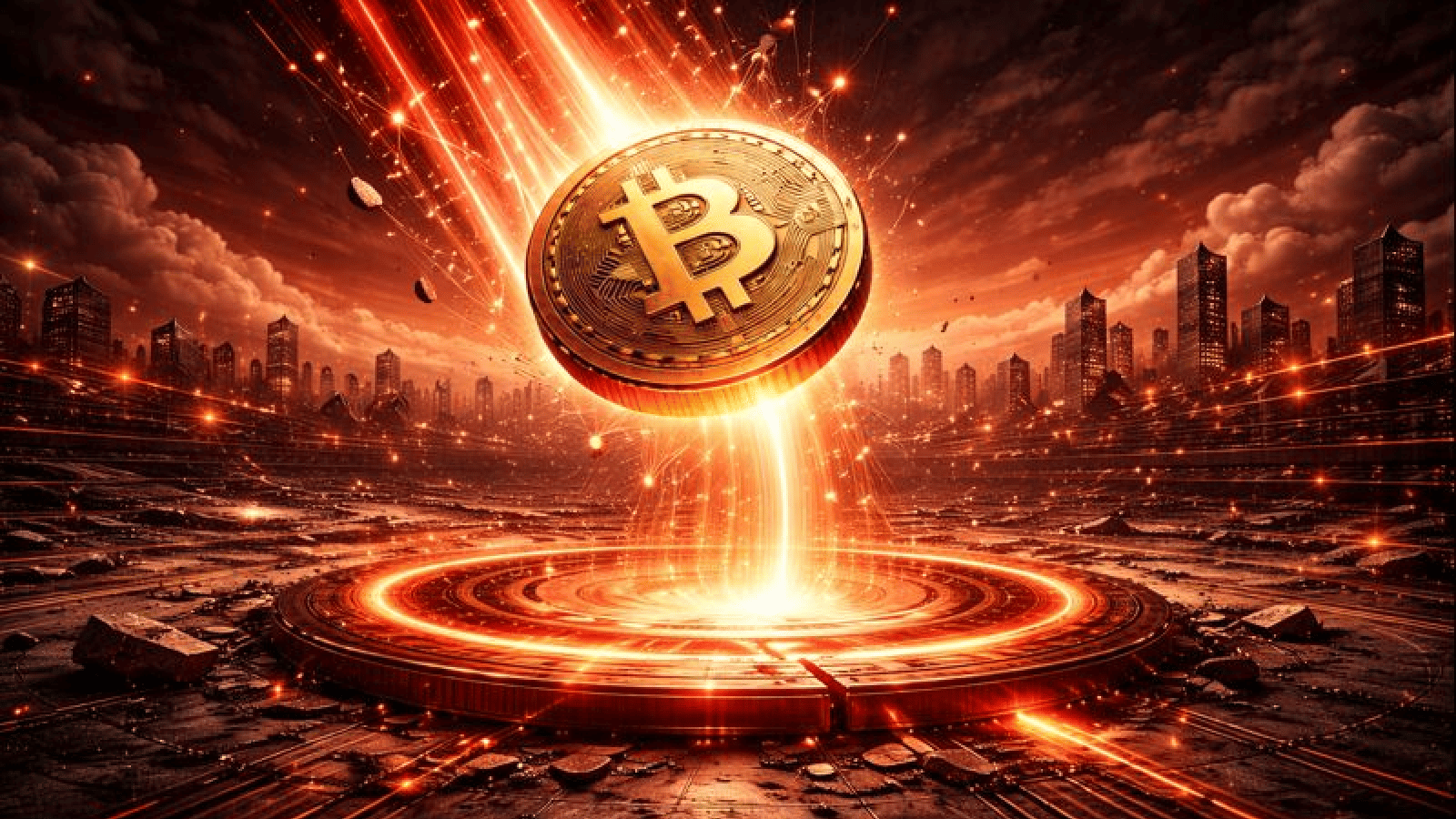 Bitcoin a caminho dos US$ 66 mil Indicador da Coinbase gera preocupação