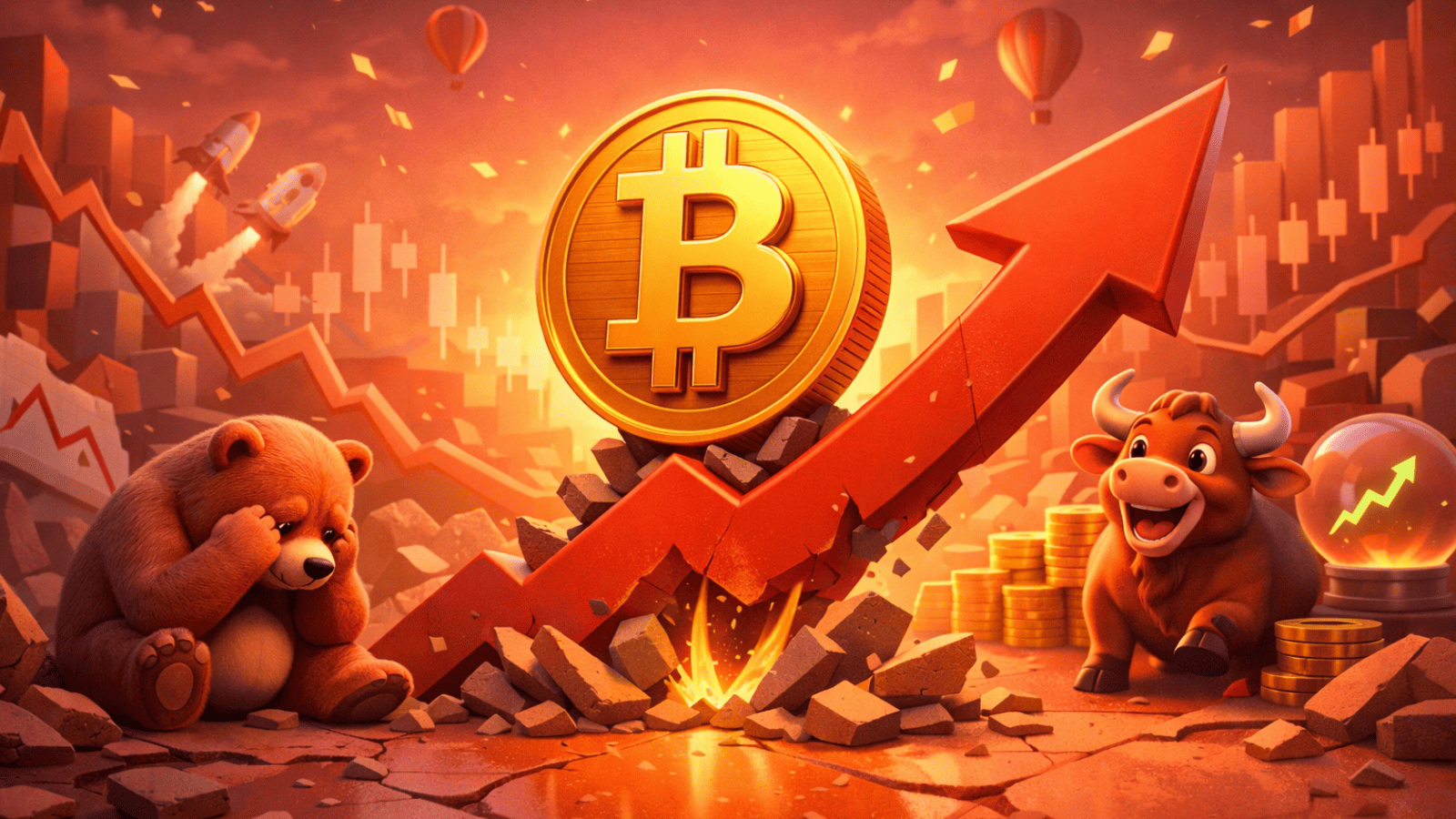 Bitcoin pode estar perto do fim do bear market após indicador superar fundo de 2022