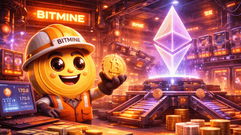 Bitmine acelera aposta em Ethereum e pode gerar mais de US$ 160 milhões ao ano sem vender ETH