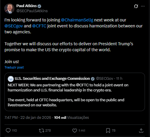 Regulação criptomoedas