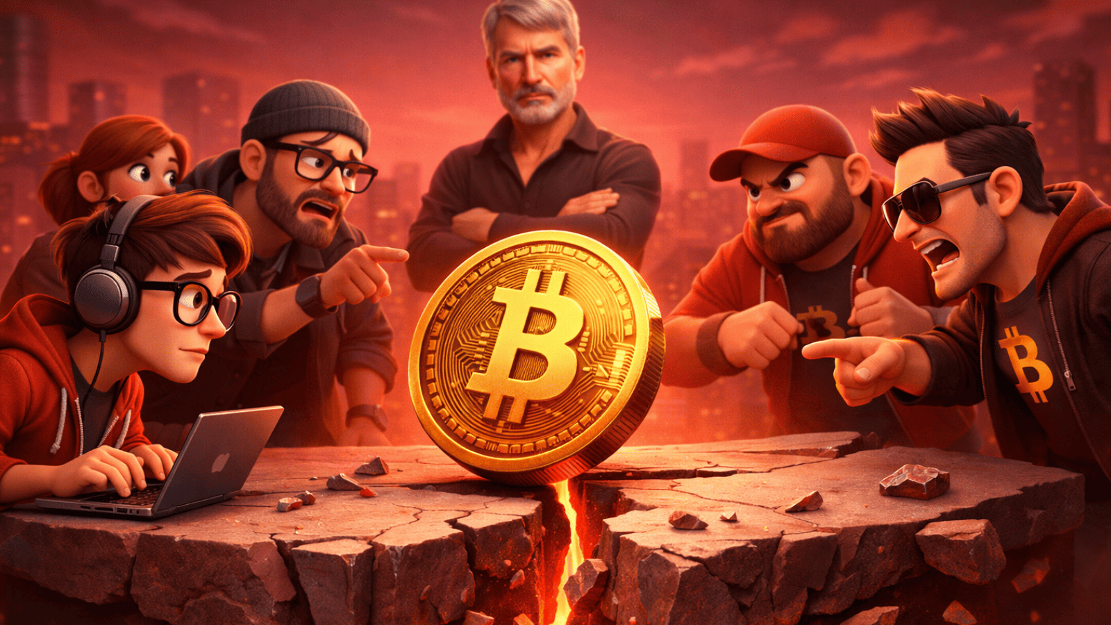 Bitcoin em risco? Declaração de Saylor expõe racha entre desenvolvedores e maximalistas