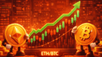 ETH sai do “modo morto”: relação com o Bitcoin atinge fundo e repete padrão que antecedeu rali histórico