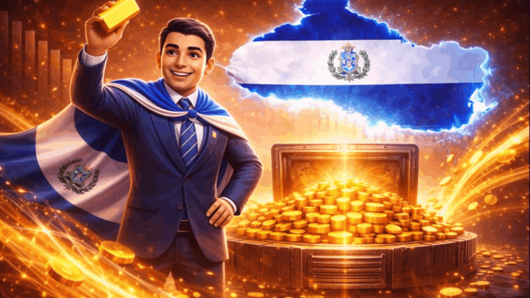 El Salvador compra de US$ 50 milhões em ouro surpreende o mercado