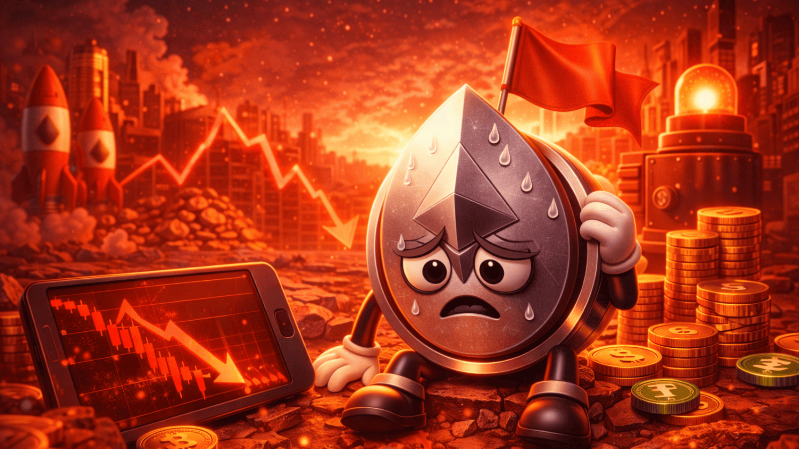 Sem rali, sem fôlego: Ethereum fecha Q4 no vermelho e pressiona expectativas para 2026