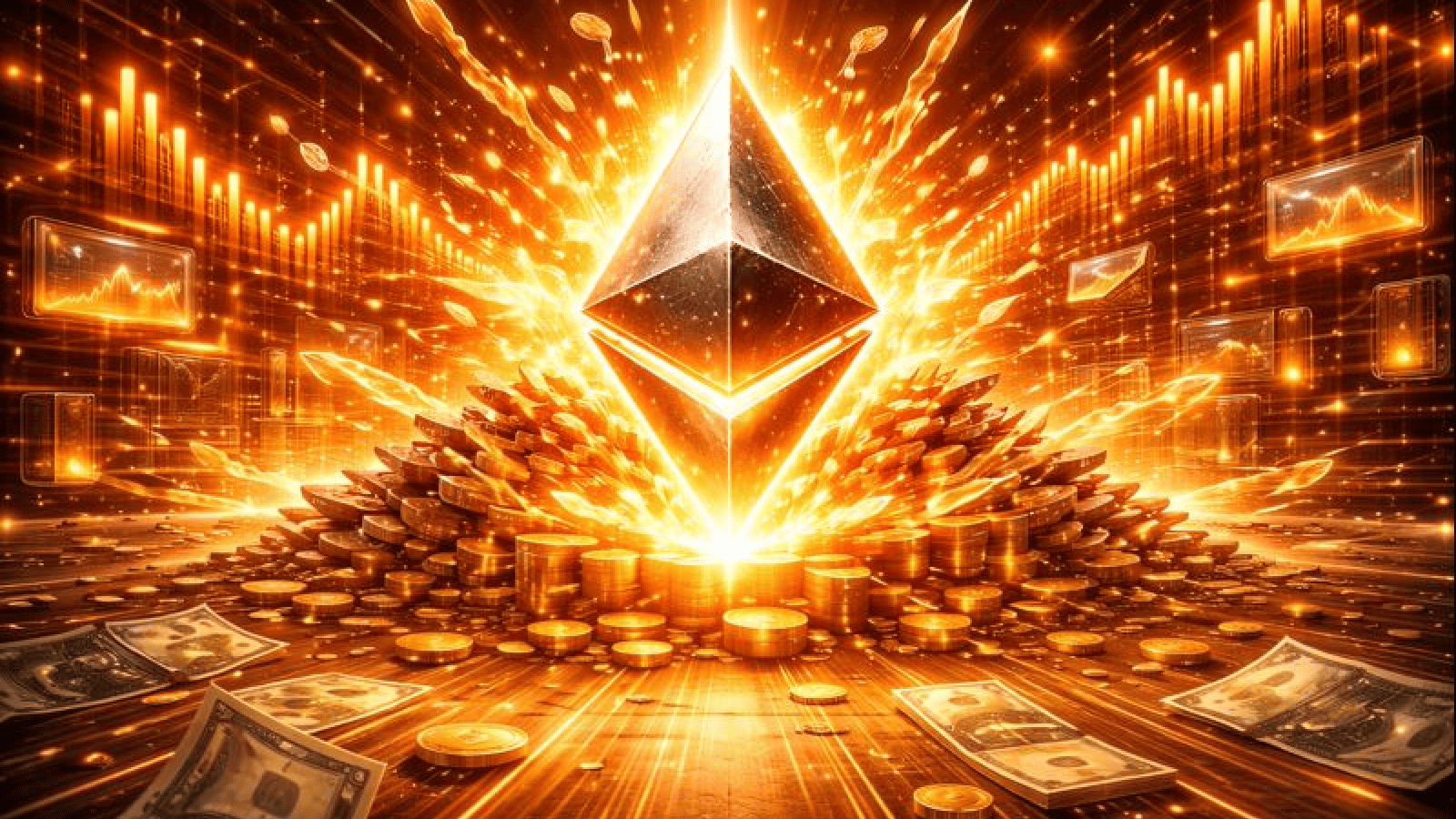 Explosão nos futuros de ETH Binance registra maior volume desde dezembro