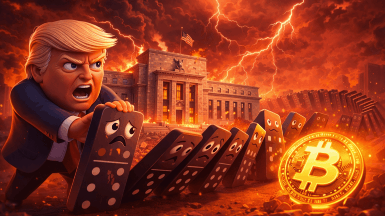 Fed sob ataque de Trump: o efeito dominó que pode valorizar o Bitcoin