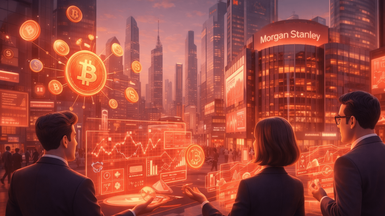 2026 será o ano das instituições cripto? Morgan Stanley prepara lançamento inovador