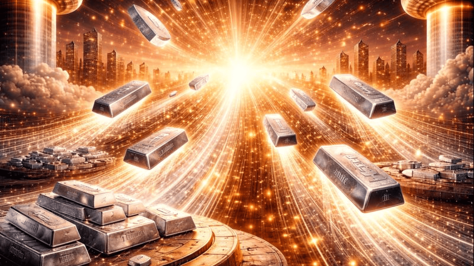 Prata dispara: XAG rompe US$ 105 e Citi projeta mais altas