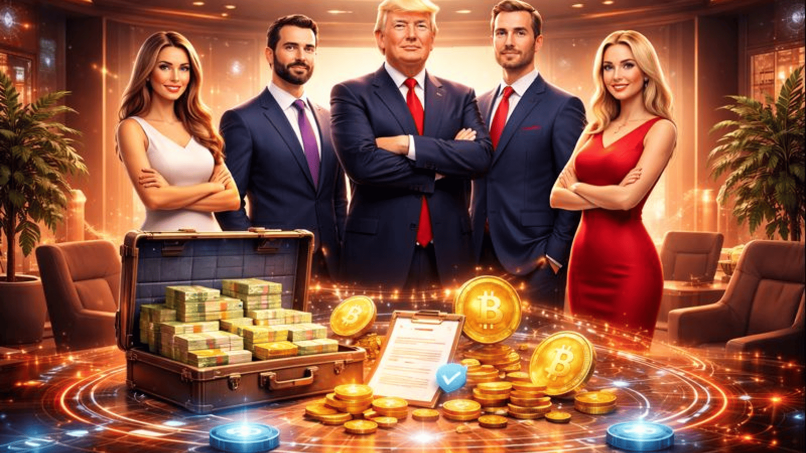 Projeto cripto da familia Trump entra no mercado de empréstimos O que isso significa