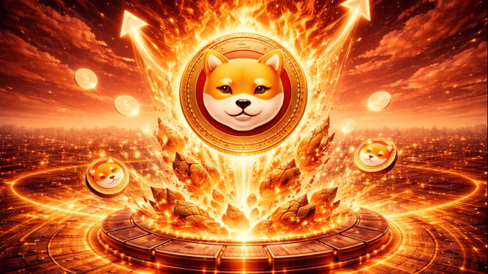 Queima de Shiba Inu dispara 1.540% 28,8 bilhões de SHIB eliminados e alta de 200% à vista