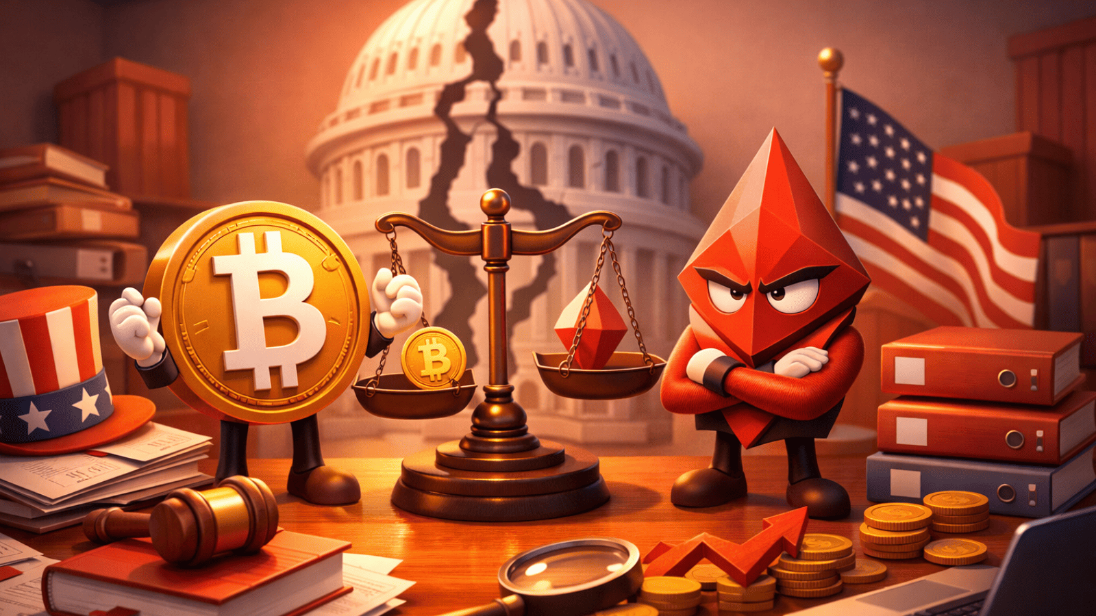 Regulação cripto nos EUA entra em impasse — e analistas veem oportunidade, não crise