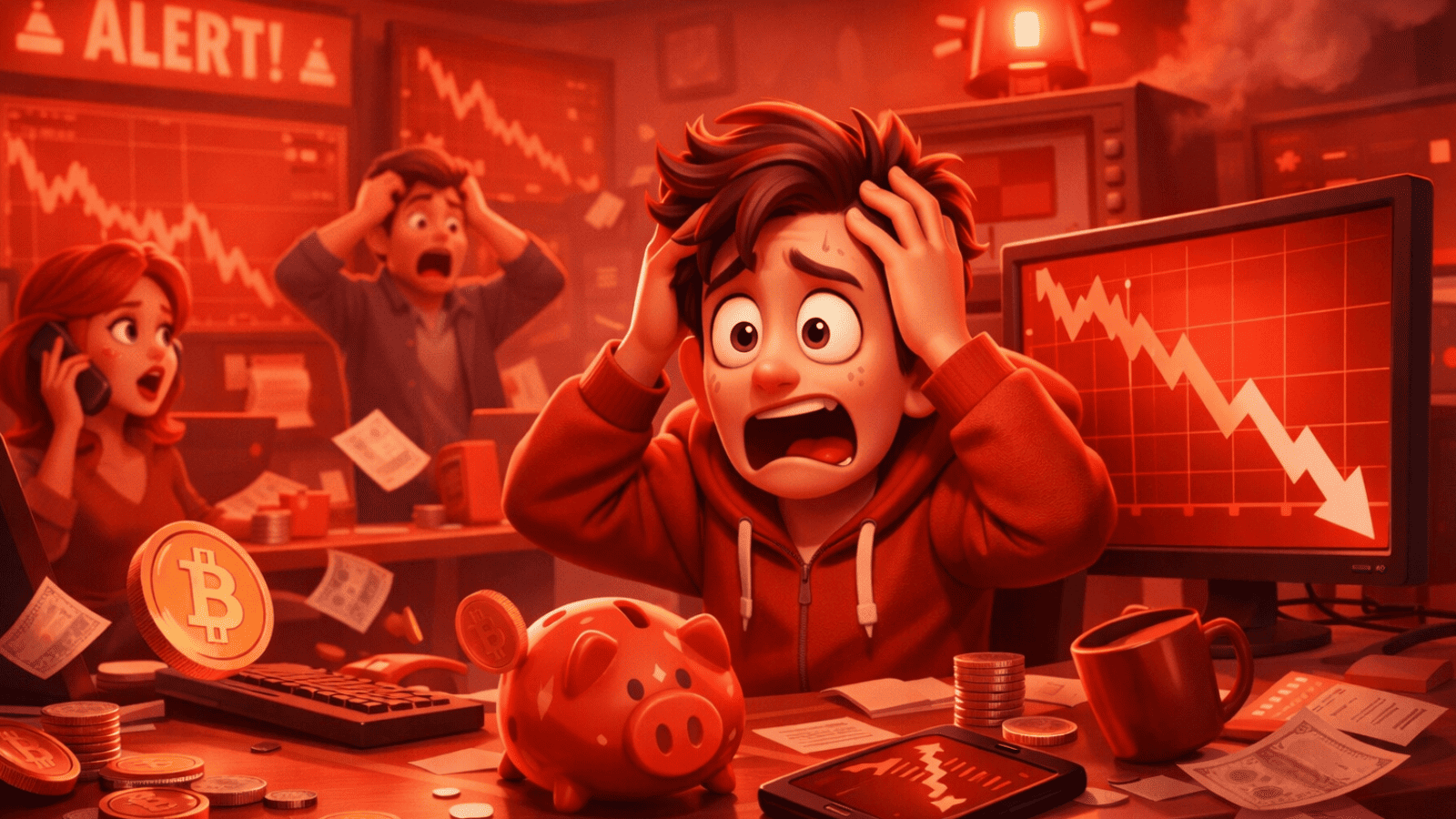 Shutdown à vista: apostas disparam para 78% e mercado cripto entra em modo pânico