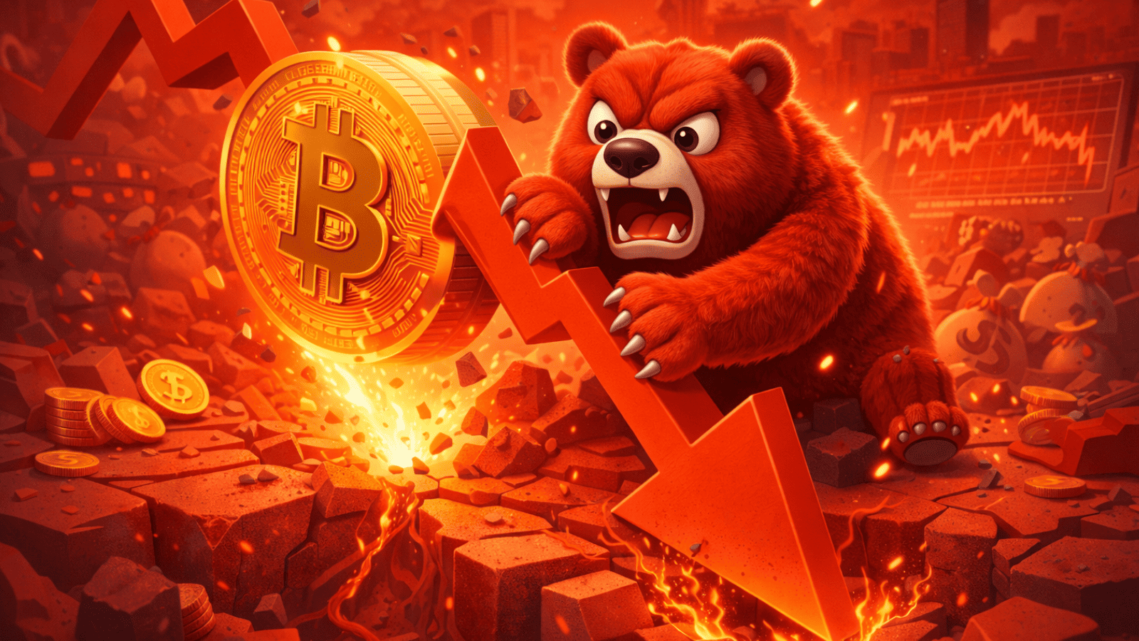 Sinal clássico de bear market do Bitcoin reaparece, aponta CryptoQuant