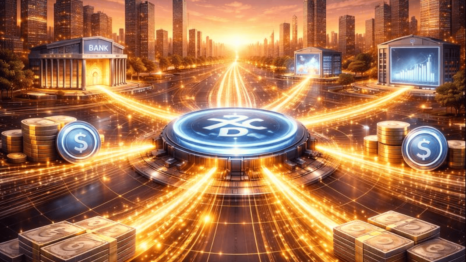 XDC ultrapassa US$ 1,3 bilhões em transações com USDC e consolida força na liquidação on-chain