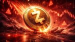 Zcash em risco queda abaixo de US$ 500 sinaliza possível colapso de 27%