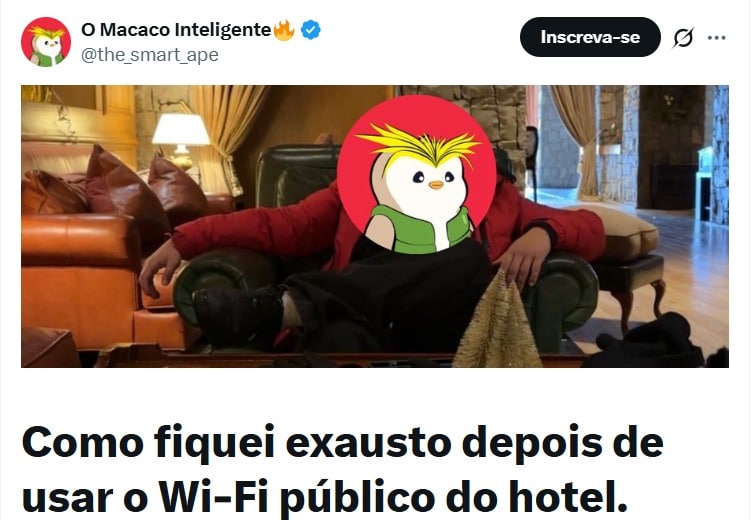 Twitter The smart ape