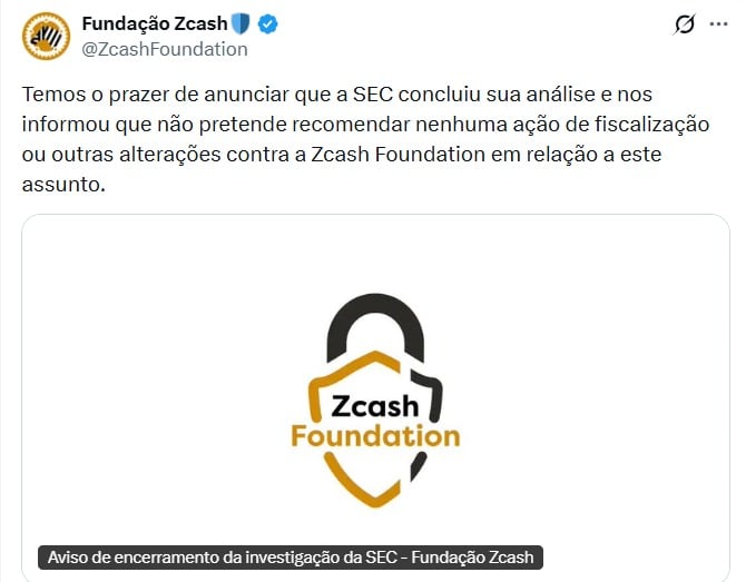 Twitter ZcashFoundation