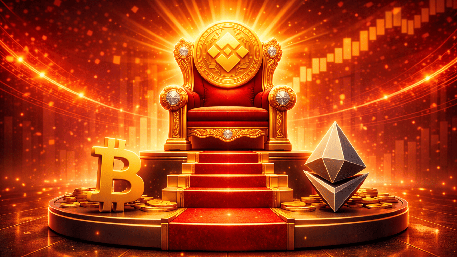 A nova líder Moeda digital pode tomar o topo do Bitcoin e Ethereum