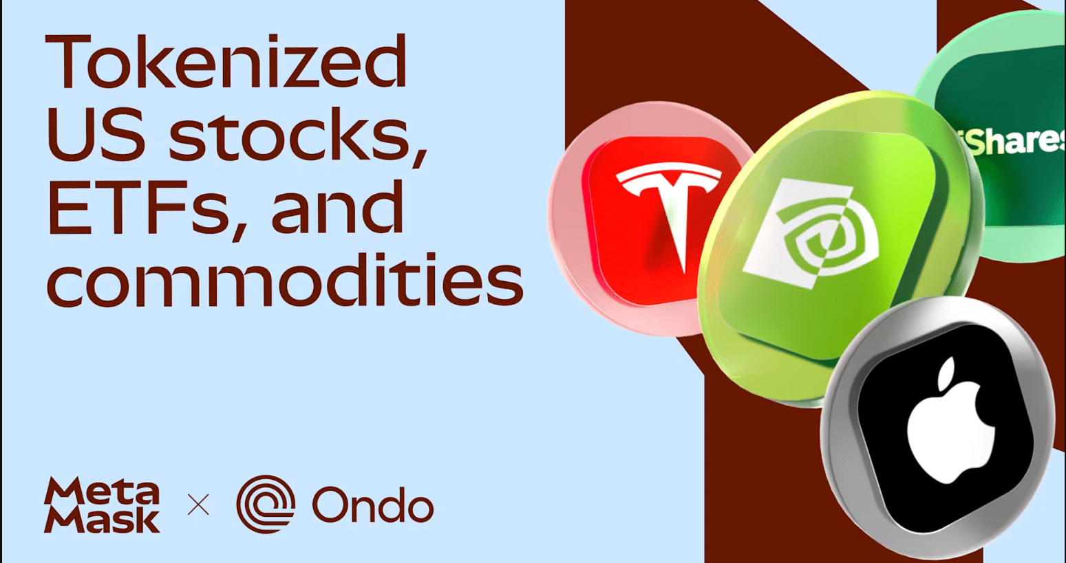 Ações tokenizadas MetaMask