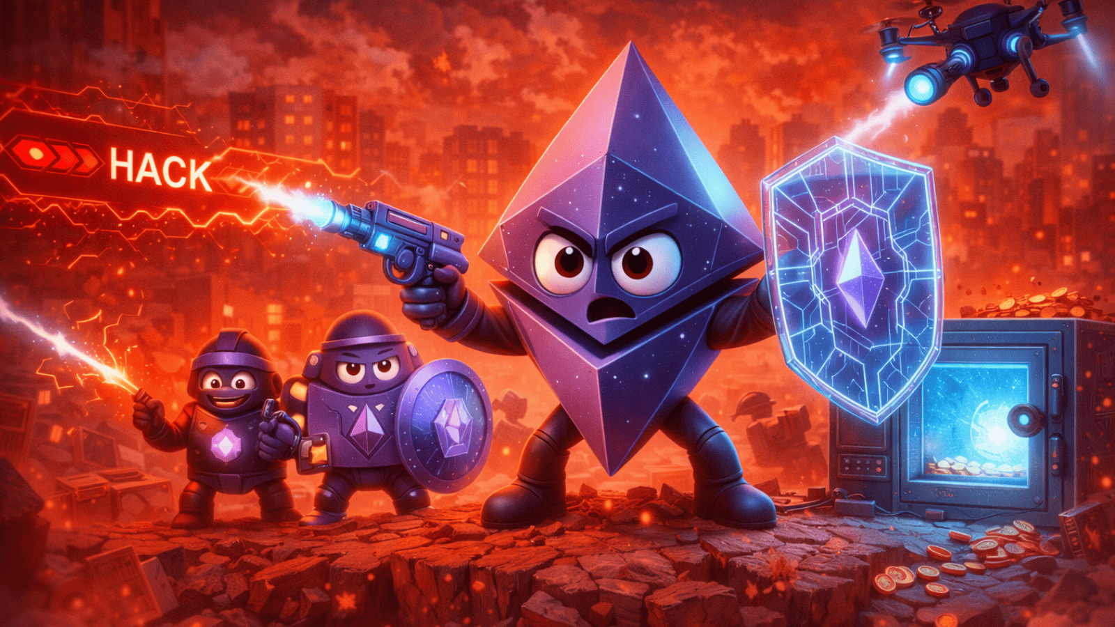 Após o hack histórico de 2016, TheDAO ressurge com US$ 220 milhões para proteger o Ethereum