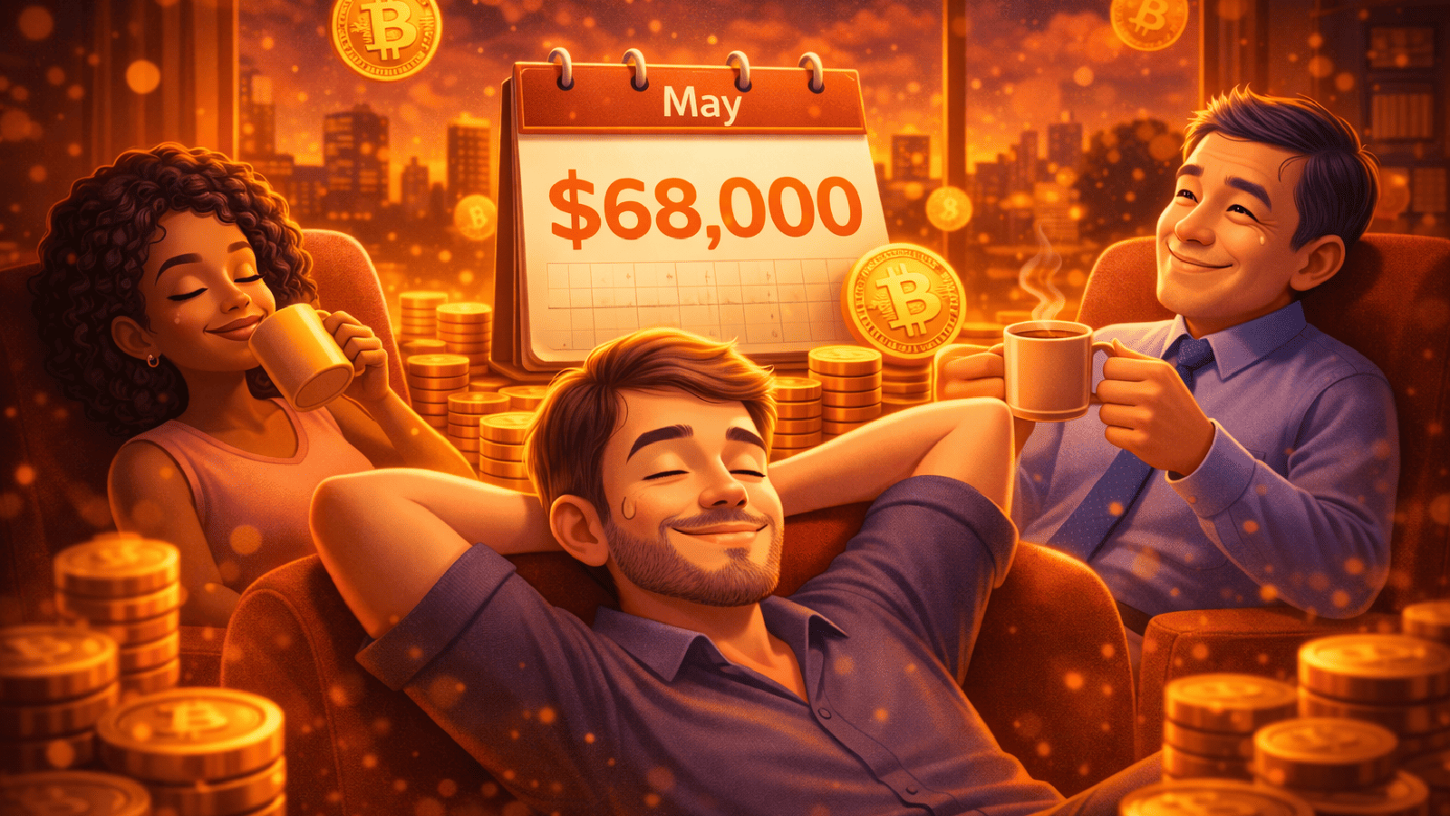 Bitcoin em US$ 68 mil não é pânico — é estratégia de calendário em ação