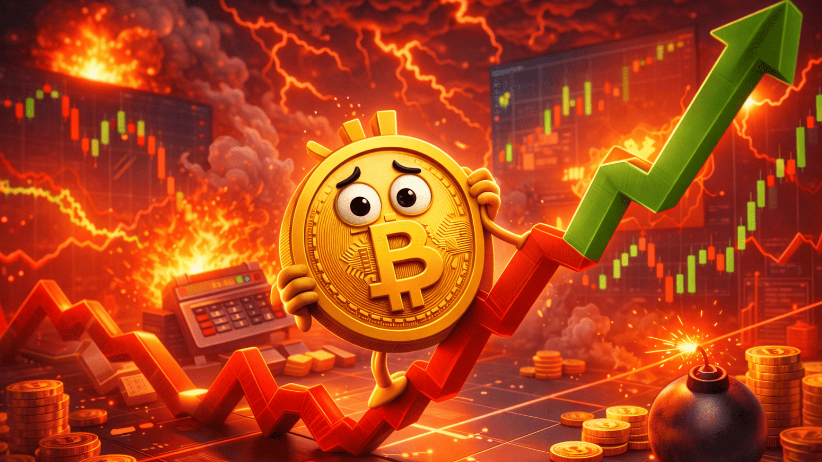 Bitcoin em volatilidade máxima: Prepare-se para a maior virada do mercado desde 2022