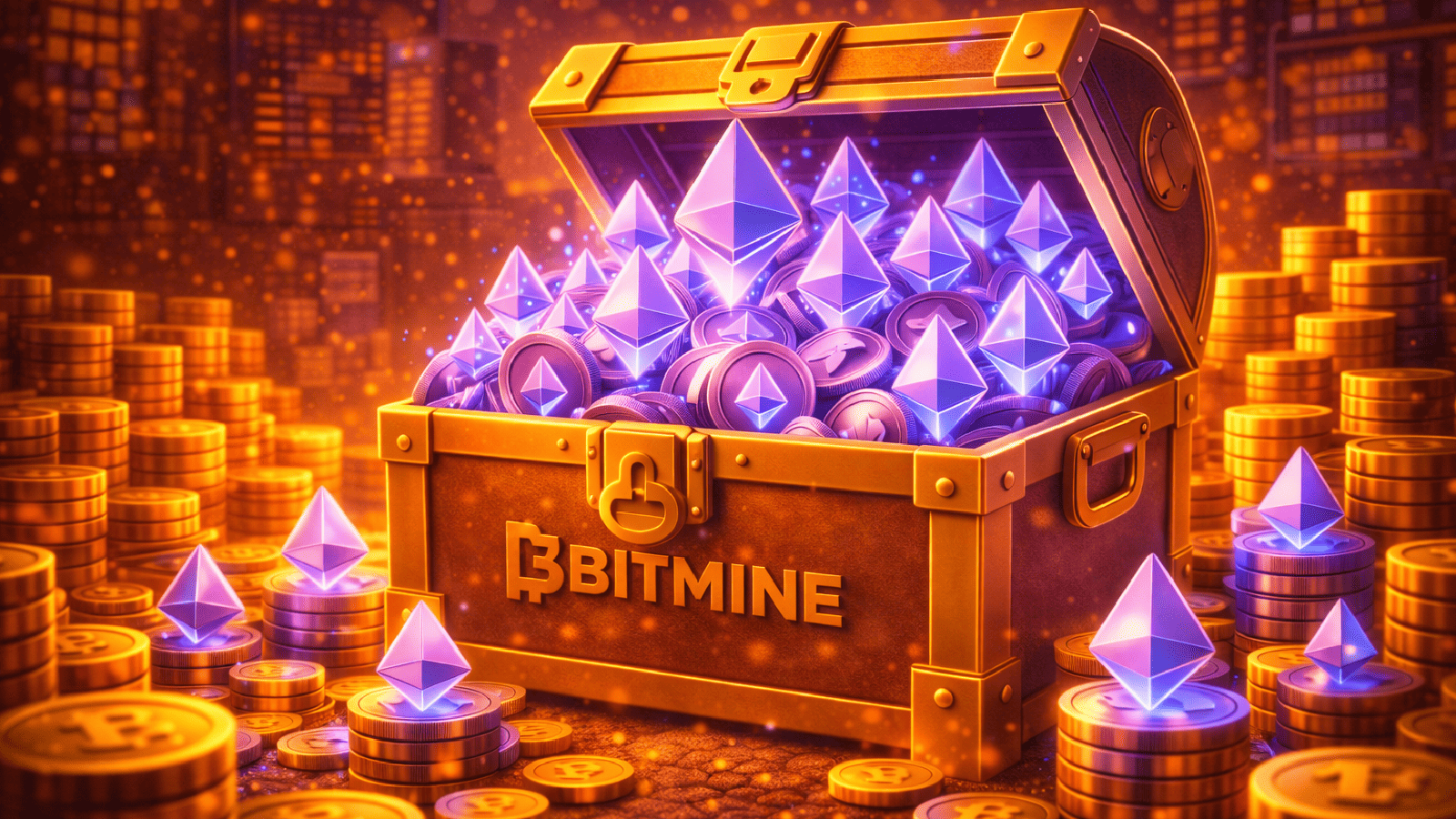 Bitmine expande sua reserva para 4,37 milhões de Ethereum