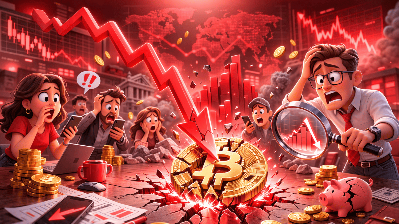 Buscas por “Bitcoin vai a zero” disparam e atingem maior nível desde o colapso da FTX