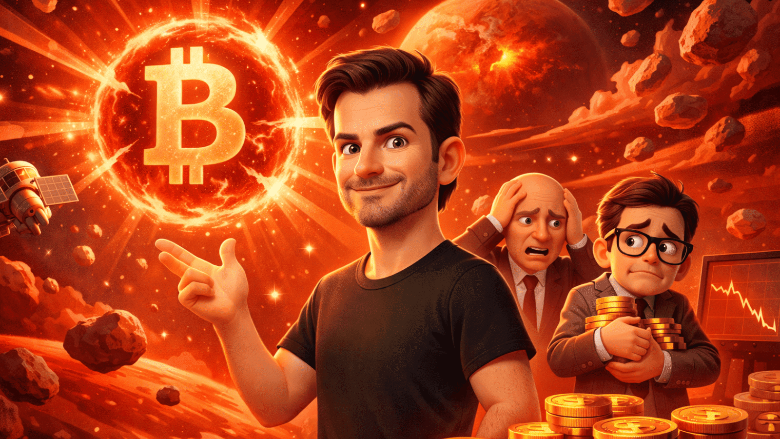 CEO da Tether diz que Bitcoin é “energia colhida do universo” — e instituições estão acumulando no medo extremo