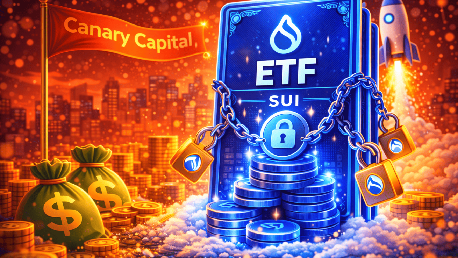 Canary Capital lança primeiro ETF de SUI com staking e agita o mercado cripto