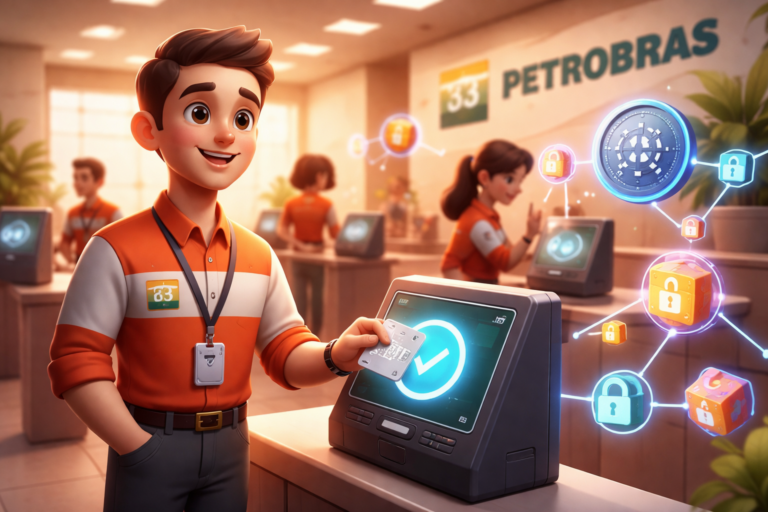 Petrobras está usando blockchain da Cardano para rastrear presença de funcionários