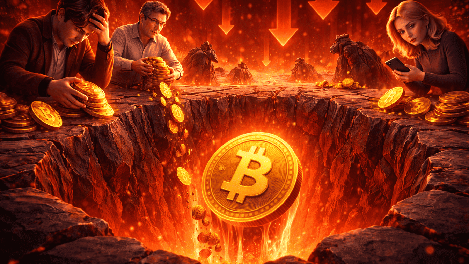 Detentores de Bitcoin vendem 245 mil BTC: seria esse o fundo do poço?