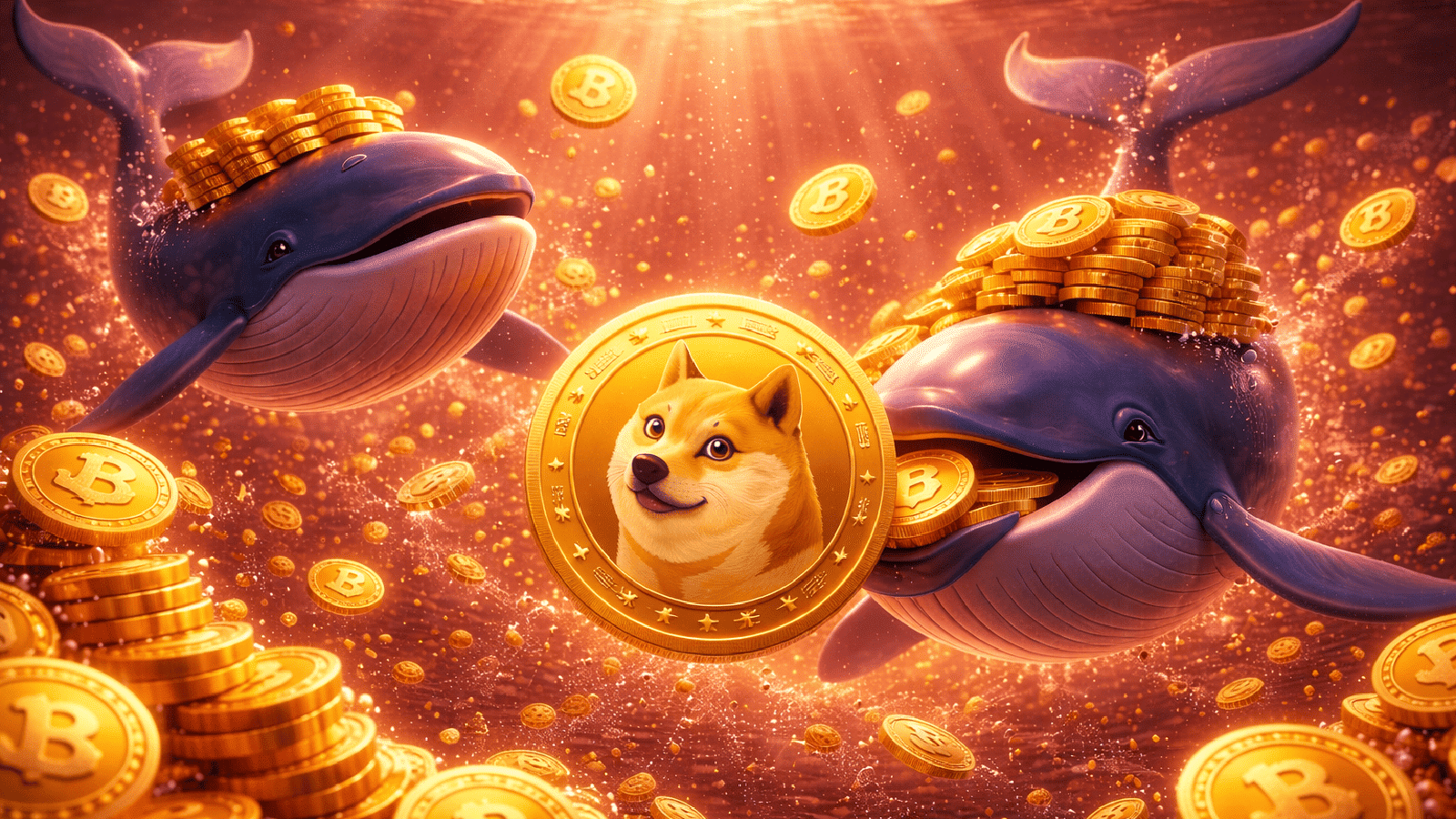 Dogecoin em alta? Baleia move US$ 20 milhões e agita o mercado