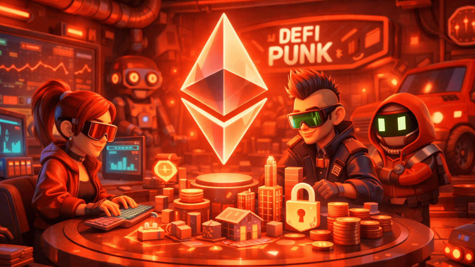 Ethereum Foundation dobra aposta no DeFi e anuncia equipe dedicada ao modelo “Defipunk”